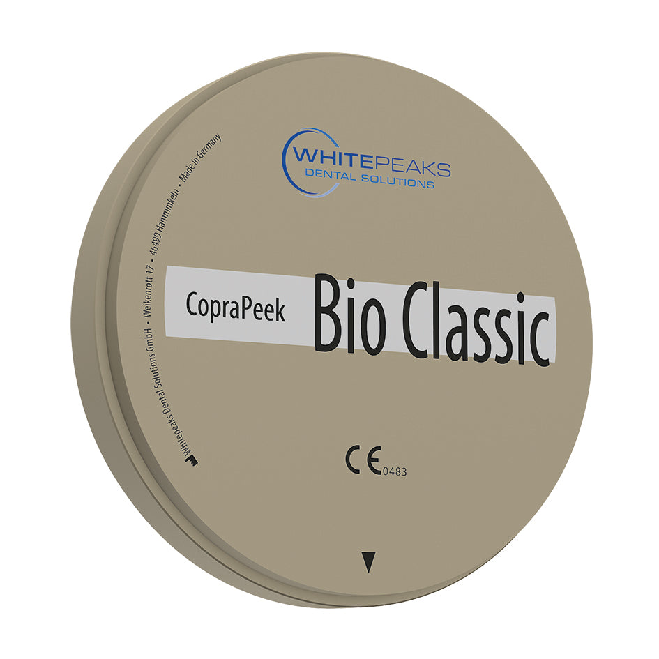 CopraPeek Bio Classic - PEEK-Blank 98 x 10mm