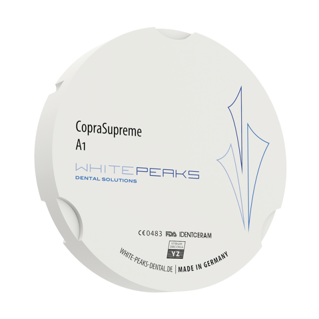 CopraSupreme D2 - Zirkonblank 95 x 20 mm